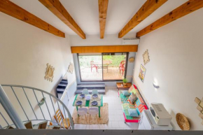 Le Rocher - Appt pour 6 climatisé avec piscine